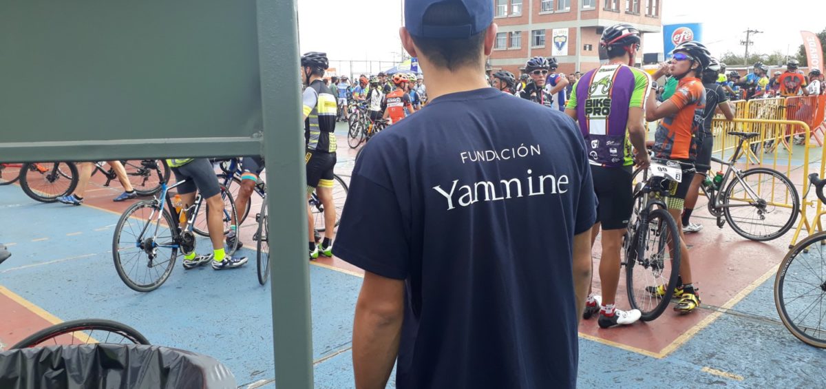 Yammine bicirock evento 1200x565 - Fundación Yammine realizó jornada de reciclaje en el  Bici Rock